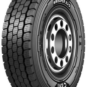 215/75 r17.5 winsuper x3 d 16pr [135/133] k tl m+s 3p
