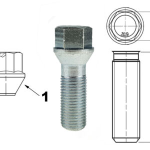 ruba mocuj¹ca m14x1.5 sto¿ek 28mm 17 ocynk (20szt)
