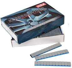 ciê¿arek klejony stalowy malowany szary 60g [100 szt] 5g 5
