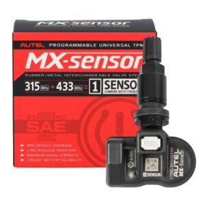 autel europa usa 433 / 315  mhz 1 sensor czujnik tpms czarny